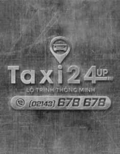 Logo thương hiệu vận tải Taxi 24h