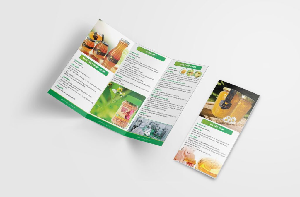 Thiết kế brochure, tờ rơi, tờ gấp chuẩn SEO, đẹp, độc đáo