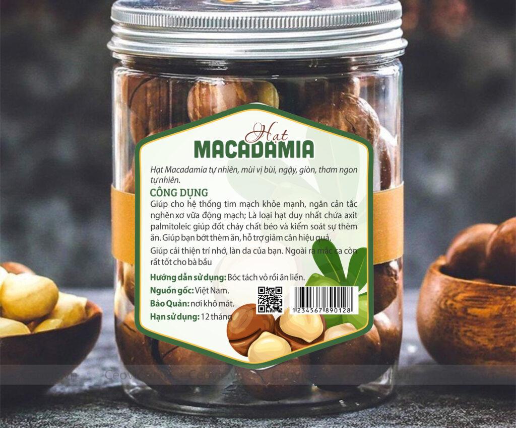 Hộp đồ khô - Hạt Macadamia