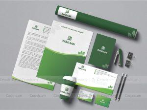 Hệ thống nhận diện thương hiệu đồng bộ Thảo San - Nông sản Tây Bắc